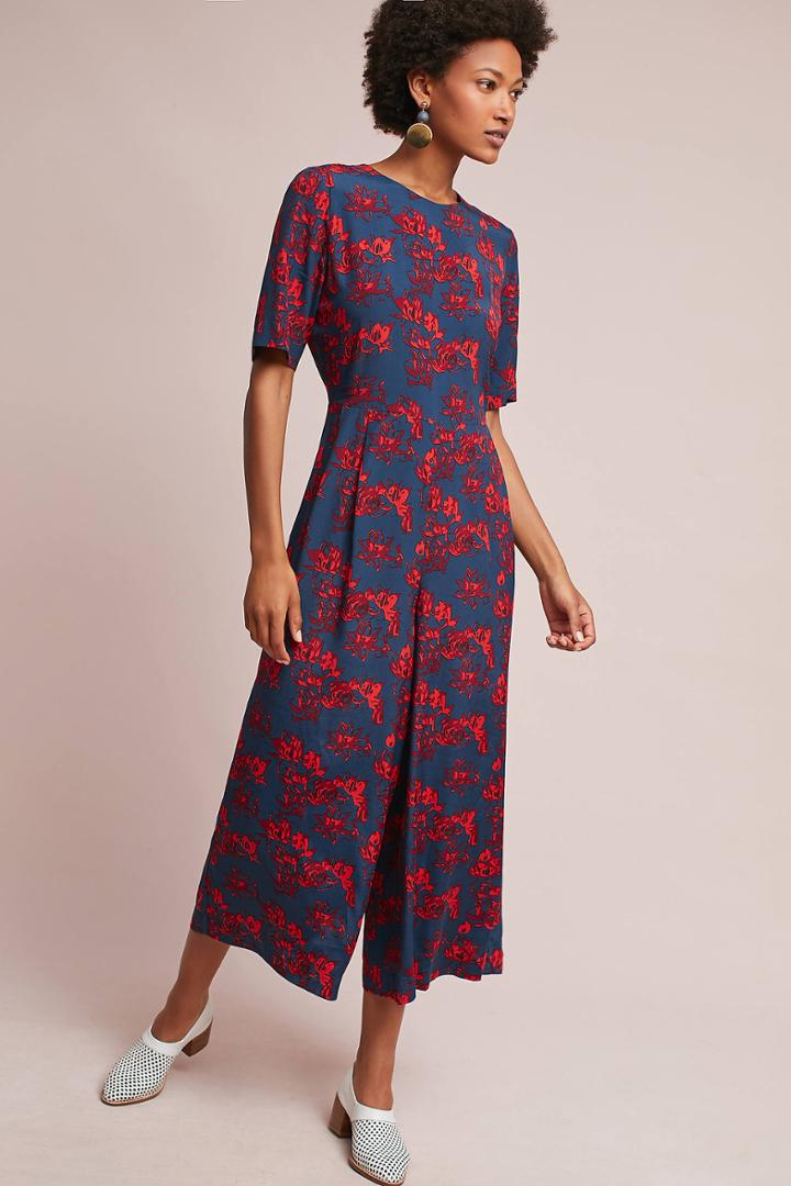 Just Female Cloves Floral Jumpsuit