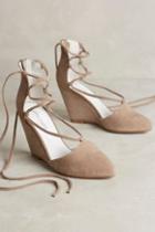 Jeffrey Campbell Ouverte Wedges Taupe