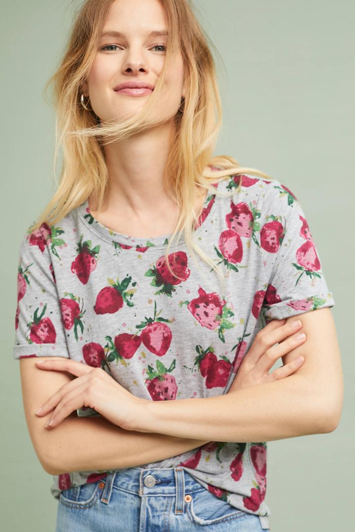 Maeve Strawberry Fields Tee