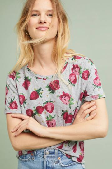 Maeve Strawberry Fields Tee