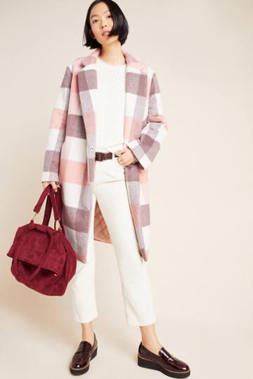 Six Crisp Days Linda Plaid Coat