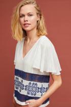 Waverly Grey Falaise Embroidered Blouse