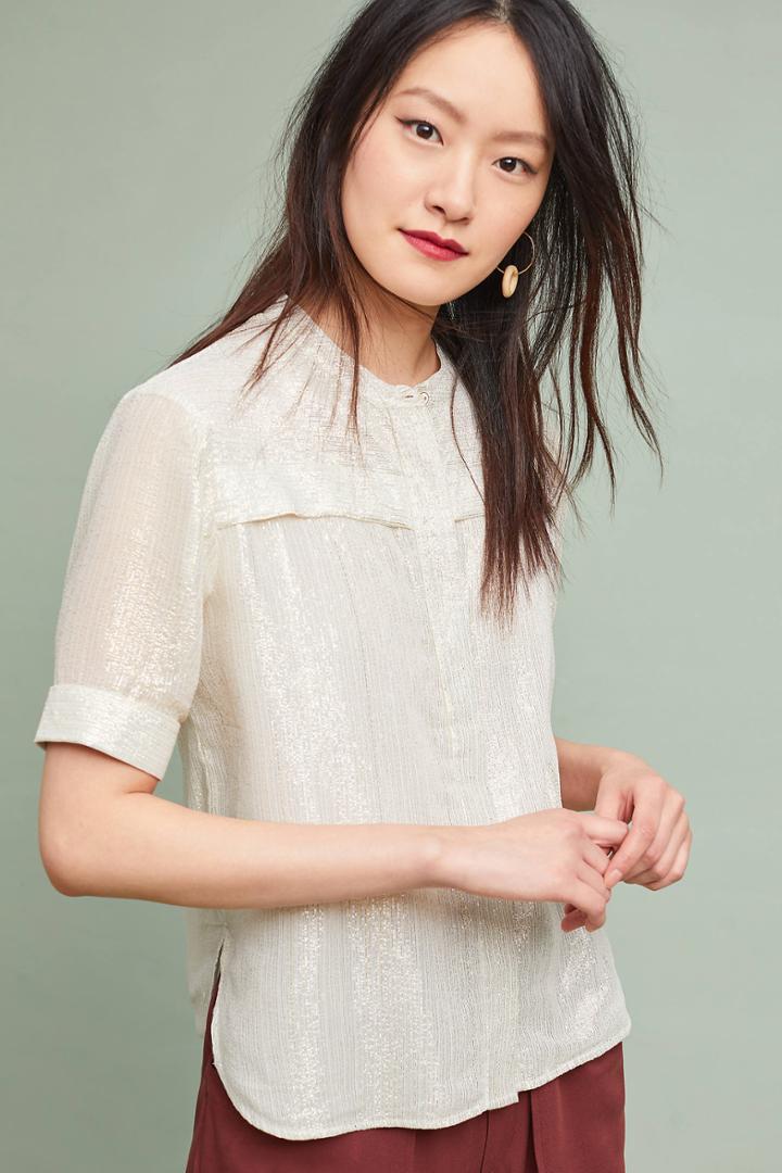 Kirei Shimmer Buttondown