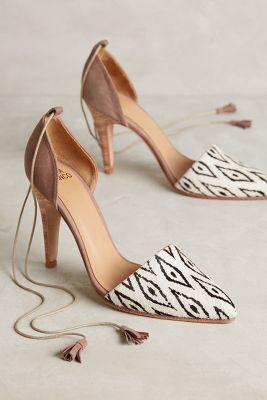 Huma Blanco Maribela Heels Black & White
