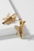 Anthropologie Butterfly Barette Set