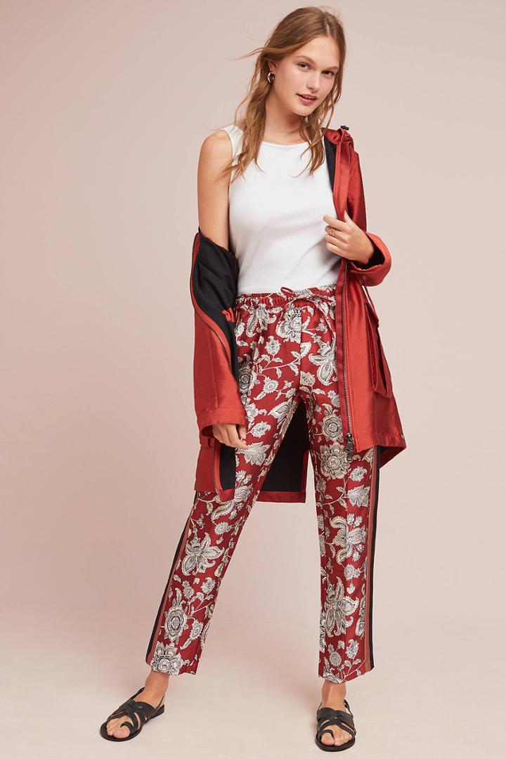 Solid & Striped Tuxedo-striped Slim Pants
