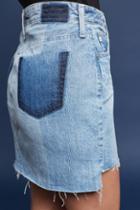 Ag Jeans Ag Distressed Mini Skirt
