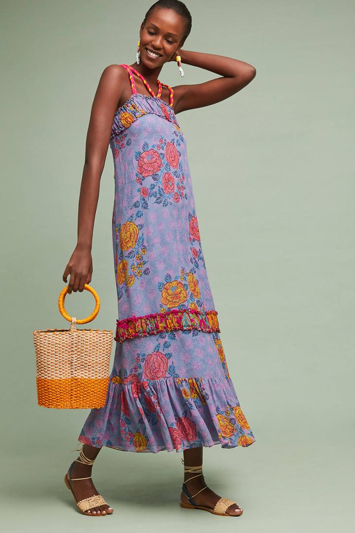 Anthropologie Coraline Maxi Dress