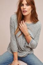 Anthropologie Chauncey Twisted Pullover