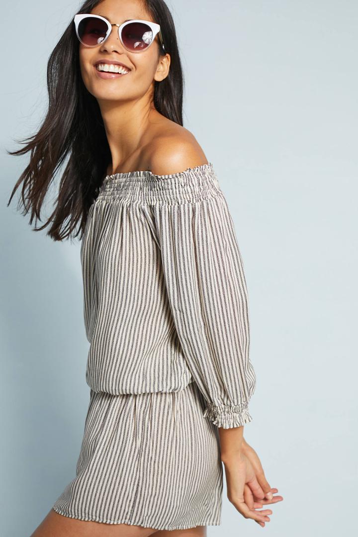 Eberjey Jami Off-the-shoulder Romper