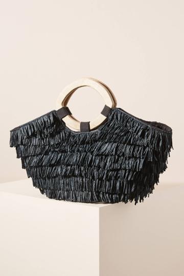 Anthropologie Rosalita Fringed Tote Bag
