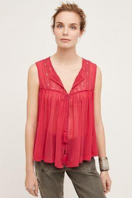 Plenty By Tracy Reese Daya Tassel Top