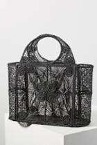 Guadalupe Designs Silvana Woven Straw Basket Bag