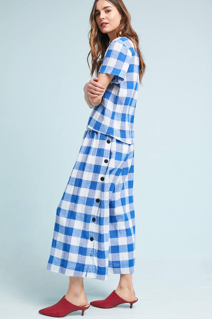 Mara Hoffman Gingham Wide Legs