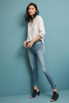 Mother The Swooner Ultra High-rise Skinny Ankle Jeans