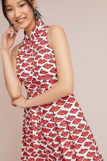 Ann Howell Bullard For Anthropologie Smooched Shirtdress