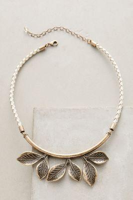 Jill Schwartz Silviculture Collar Necklace