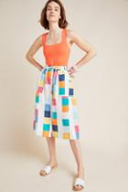 Corey Lynn Calter Piet Linen Skirt