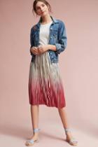 Seen Worn Kept Ombre Pleated Skirt