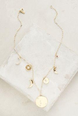 Elizabeth And James Cosmic Necklace Gold
