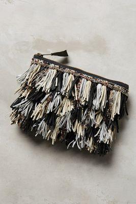 G-lish Confetti Fringe Clutch