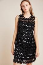 Blue Tassel Priscilla Textured Mini Dress