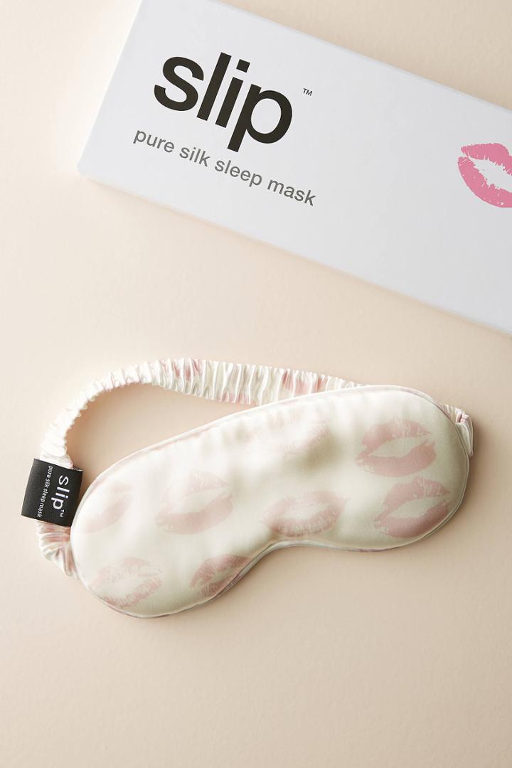 Slip Silk Pink Kisses Sleep Mask