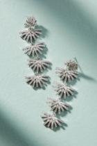 Lele Sadoughi Crystal Palm Drop Earrings