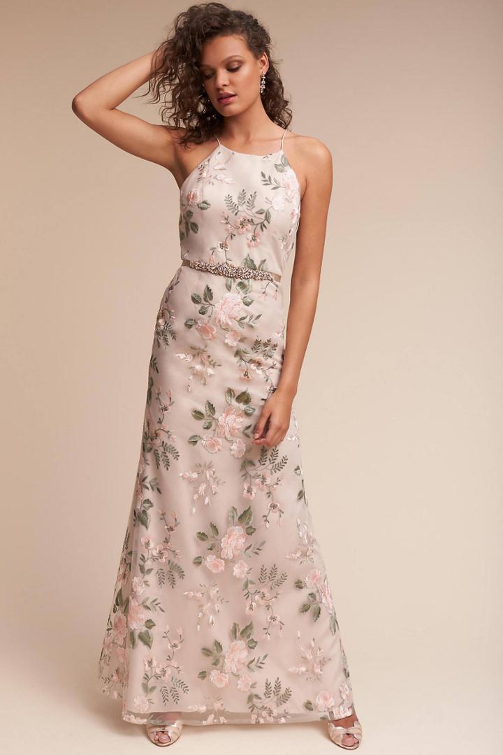 Anthropologie Claire Wedding Guest Dress