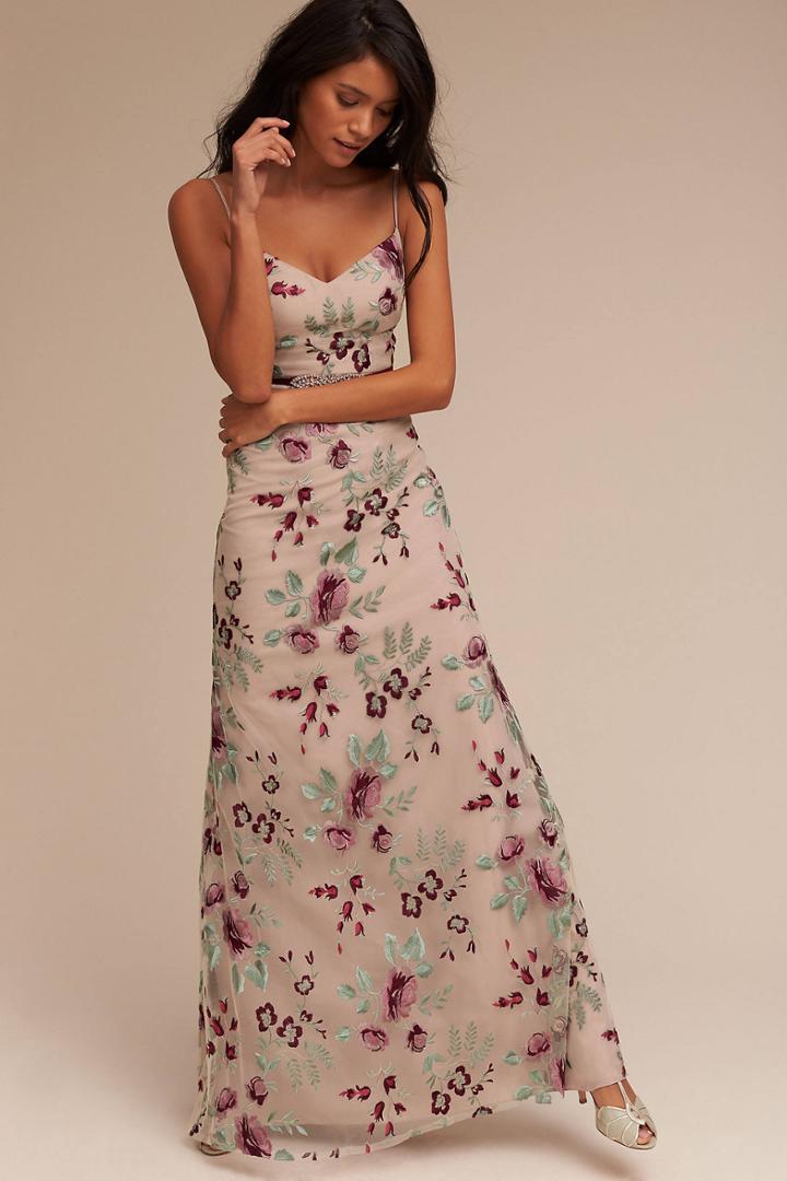 Anthropologie Lilias Wedding Guest Dress