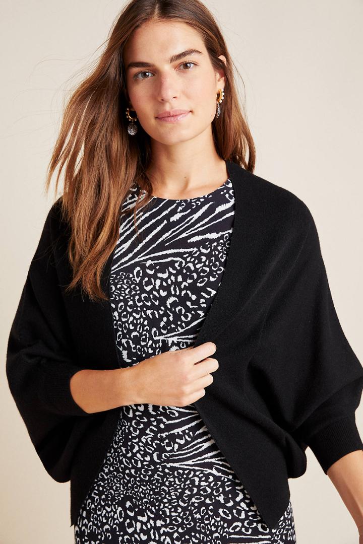Anthropologie Mina Cropped Cardigan