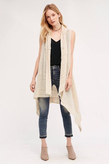 Angel Of The North Lua Pointelle Vest