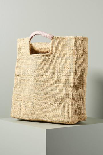 Indego Africa Gus Raffia Tote Bag