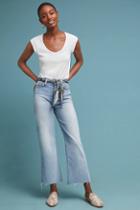 7 For All Mankind Alexa High-rise Cropped Wide-leg Jeans