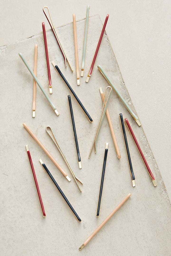 Anthropologie Genie Bobby Pin Set