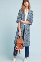 Conditions Apply Chambray Quilted Jacket