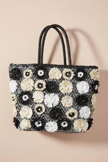 Anthropologie Field Of Flowers Tote Bag