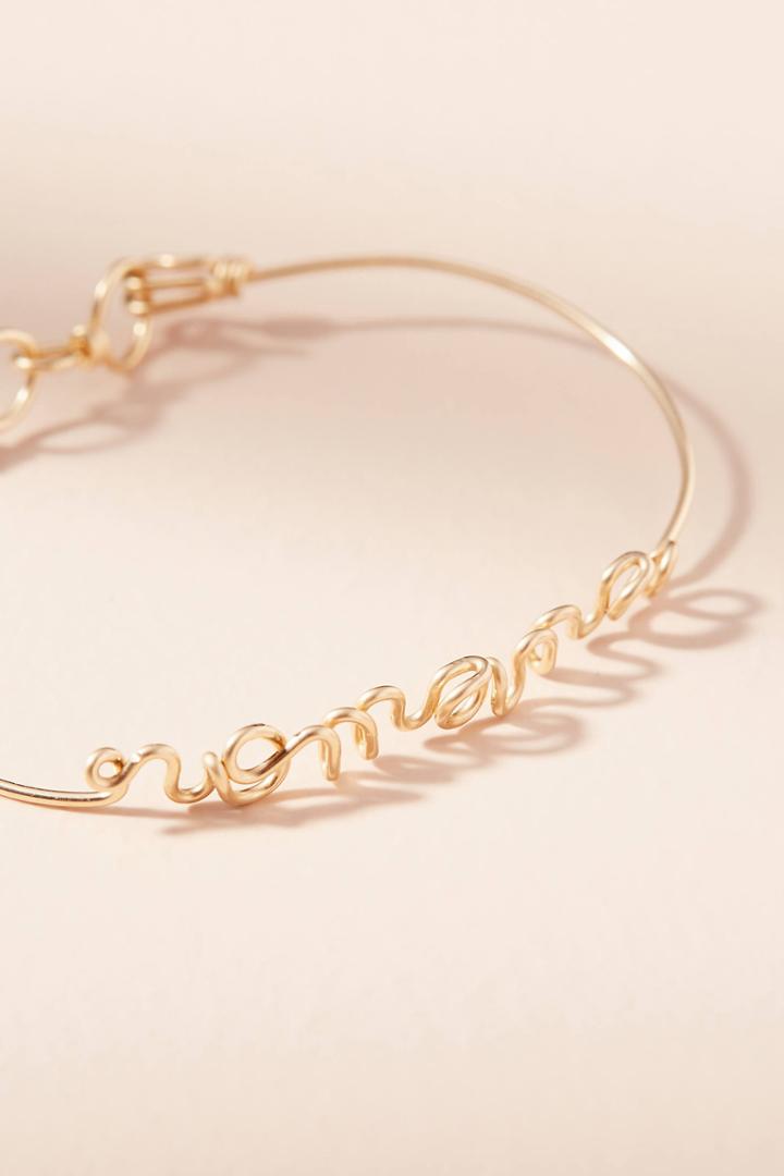 Atelier Paulin Say It Bracelet