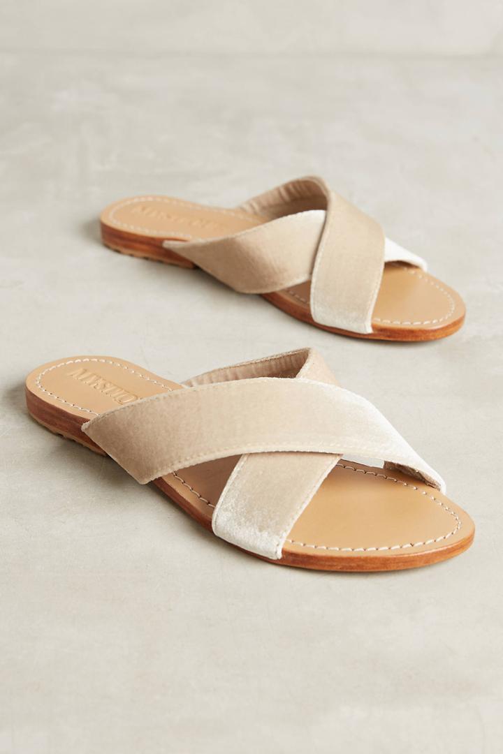 Mystique Velvet Slide Sandals