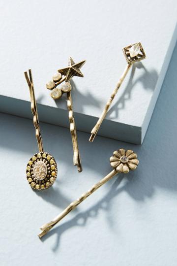 Jill Schwartz Embellished Bobby Pin Set