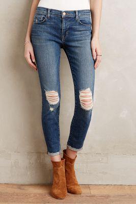 J Brand 835 Mid-rise Capri Jeans Tinted Denim