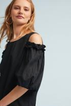 Velvet By Graham & Spencer Darvine Open-shoulder Blouse