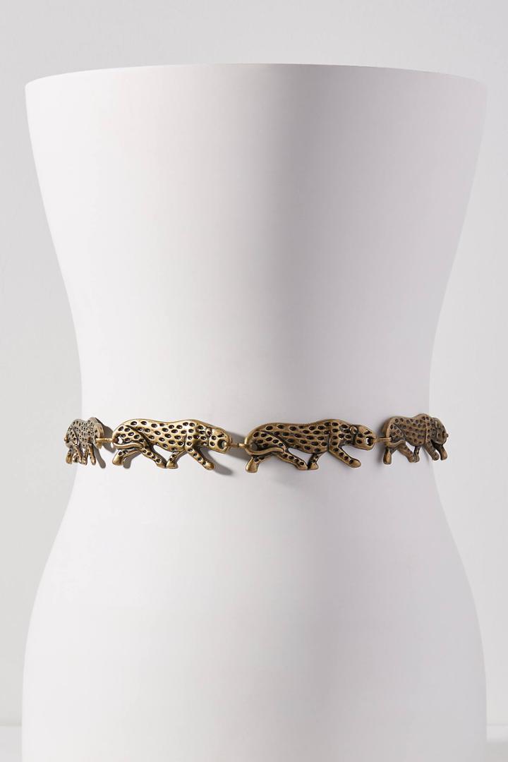Lovestrength Jada Cheetah Chain Belt