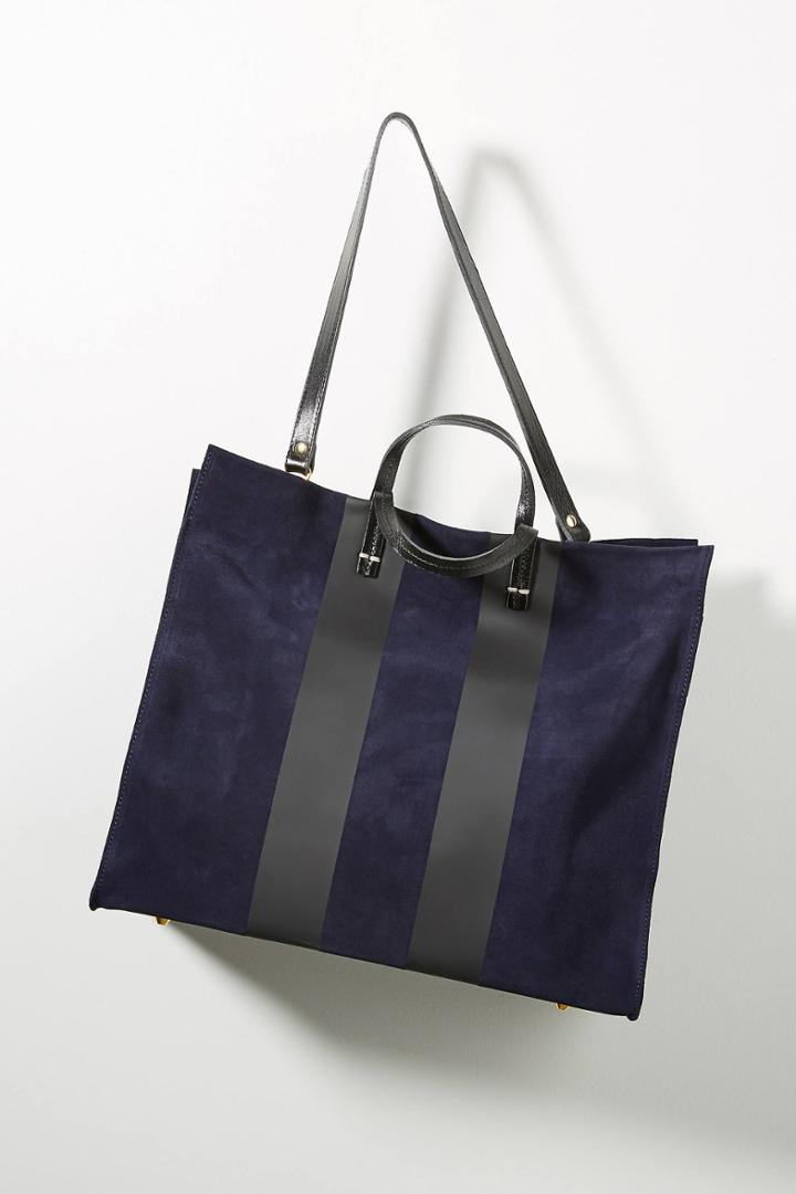 Anthropologie Clare V. Simple Striped Tote Bag