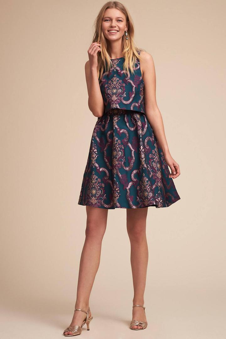 Anthropologie Stowe Wedding Guest Dress