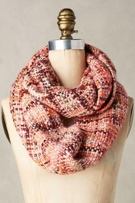 Anthropologie Fretwork Infinity Scarf
