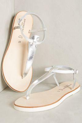 Sandro Rosi Jolene T-straps Silver
