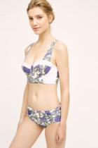 Swim By Anthropologie Seamed Long-line Top