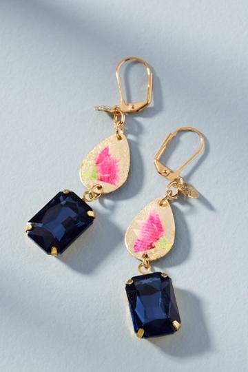 Double Happiness Designs Luanne Gem Drop Earrings
