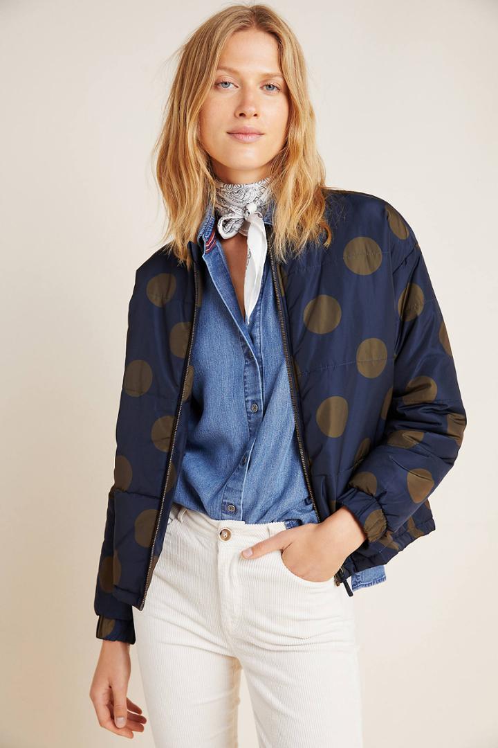 Nice Things Jackie Polka Dot Jacket